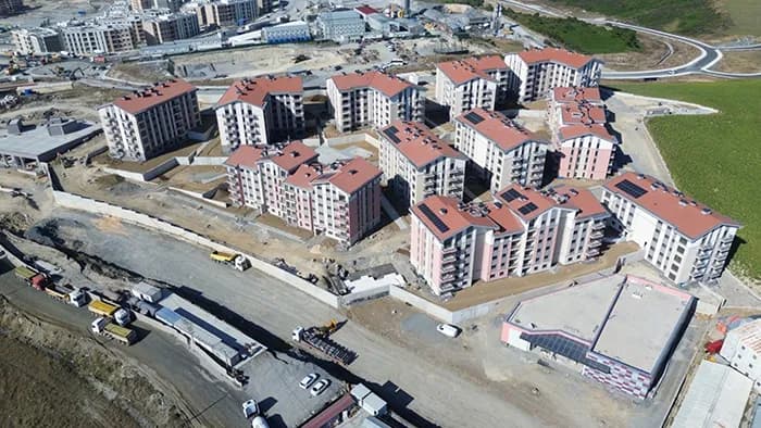 Yenişehir Evleri Arnavutköy projesinden görünüm